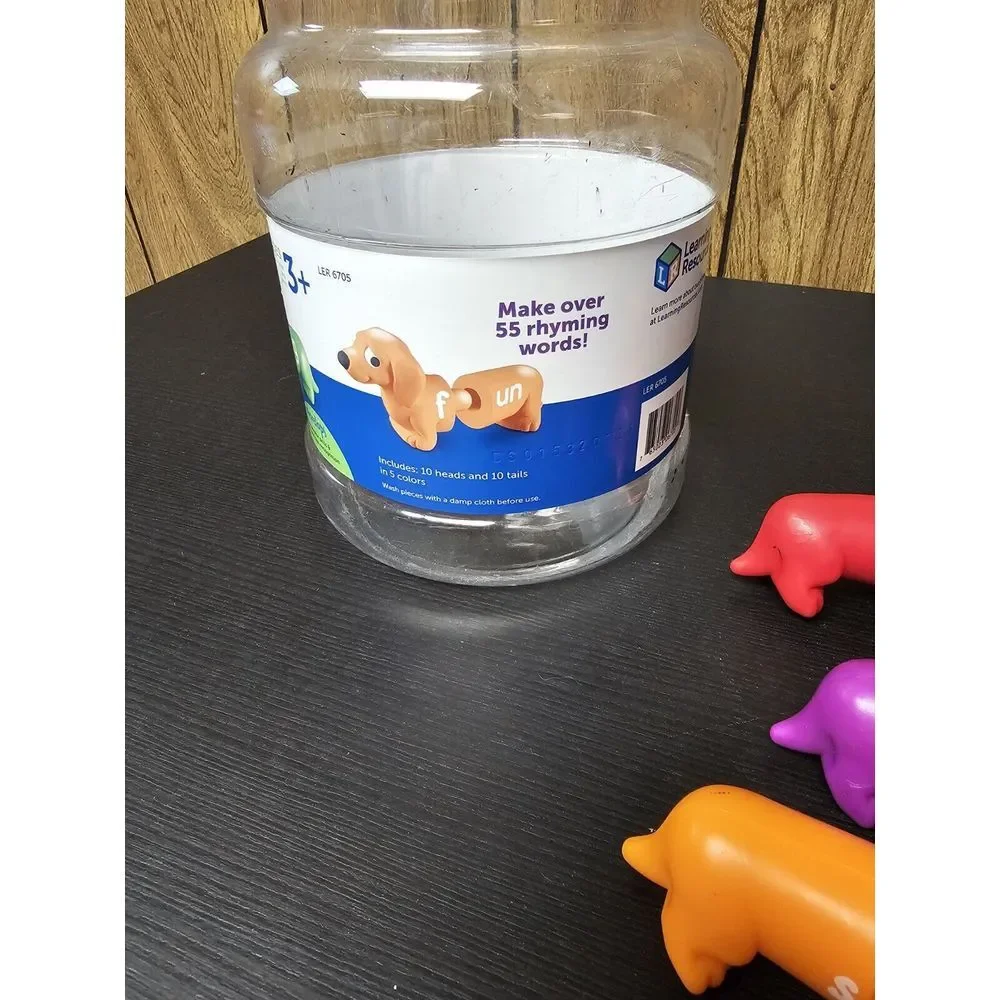 Rhyming Pups Learning‎  Resources Snap-N-Learn Toy 20 Pcs